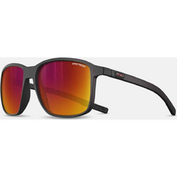 Julbo J5711114 Ανδρικά Γυαλιά Ηλίου Τετράγωνα Κοκάλινα Μαύρα με Πορτοκαλί Polarized Φακό