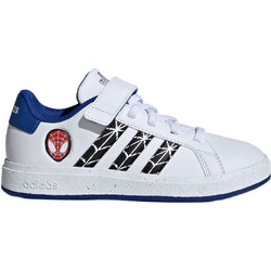 Adidas Grand Court Spider-Man Παιδικά Sneakers Λευκά IF0925