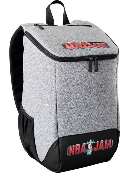 Wilson NBA Jam Παιδική Τσάντα Πλάτης Γυμναστηρίου Γκρι WZ6013401