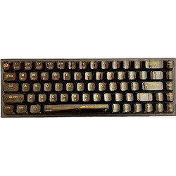 Redragon K631CT Pro Μηχανικό Gaming Πληκτρολόγιο 60% με Custom Red Διακόπτες RGB Black