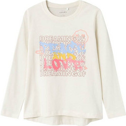 Name It Παιδικό T-Shirt Μακρυμάνικο Εκρού 13224950