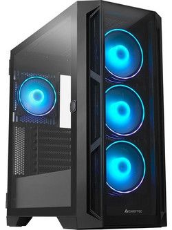 Chieftec Apex Black Gaming Midi Tower Κουτί Υπολογιστή RGB με Πλαϊνό Παράθυρο