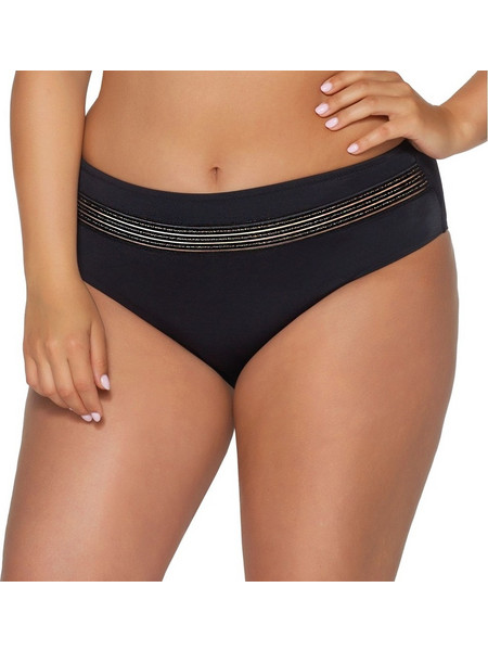 Ava Ψηλόμεσο Bikini Slip Μαύρο SF209-12