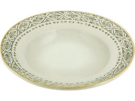 Oriana Ferelli Vintage Beige Πιάτο Βαθύ Πορσελάνης 22268-64 27cm