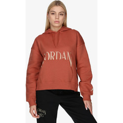 Jordan Brooklyn Fleece Pullover Γυναικείο Αθλητικό Φούτερ με Κουκούλα Rusted FN5434-209