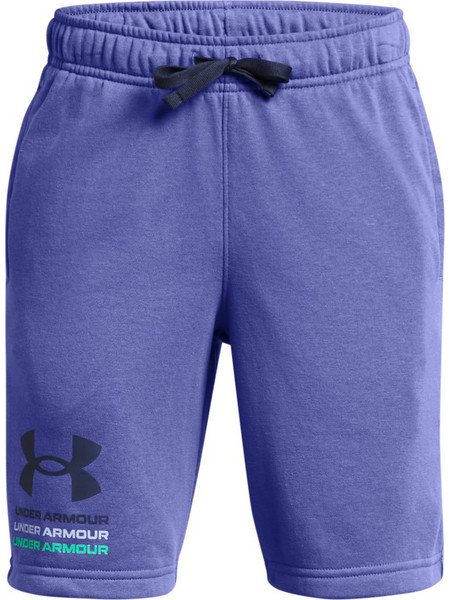 Under Armour Terry Αθλητική Παιδική Βερμούδα Μωβ 1383135-561