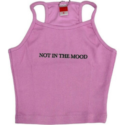 Joyce Παιδικό Crop Top Αμάνικο Λιλά 2413801