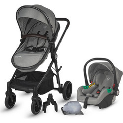 Smart Baby Ago Καρότσι Μωρού 3 σε 1 Grey