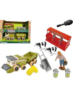 Tradesor Σετ Φάρμας με Αγροτικό Όχημα & Αξεσουάρ 305241