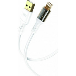 XO NB229 Braided USB-A to Lightning Cable 1m White XO-NB229LWH