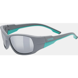 Uvex Sportstyle 514 Ανδρικά Γυαλιά Ηλίου Τετράγωνα Κοκάλινα Γκρι με Γκρι Polarized Φακό