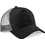 Beechfield Καπέλο Jockey με Δίχτυ Snapback Υφασμάτινο Μαύρο B640