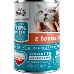 Pet Republic Frendi with Salmon Chunks in Delicate Sauce 400gr