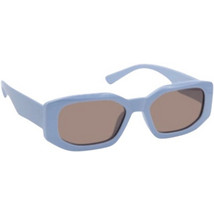 EyeLead L738 Γυναικεία Γυαλιά Ηλίου Ορθογώνια Κοκάλινα Μπλε με Καφέ Φακό