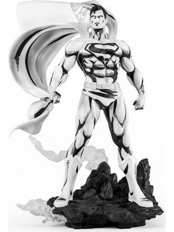PureArts DC Comics Superman Black & White SDCC 2024 Exclusive 30cm