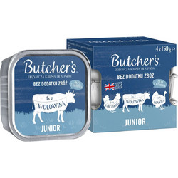 Butcher's Original Junior with Meat Mix 4x150gr