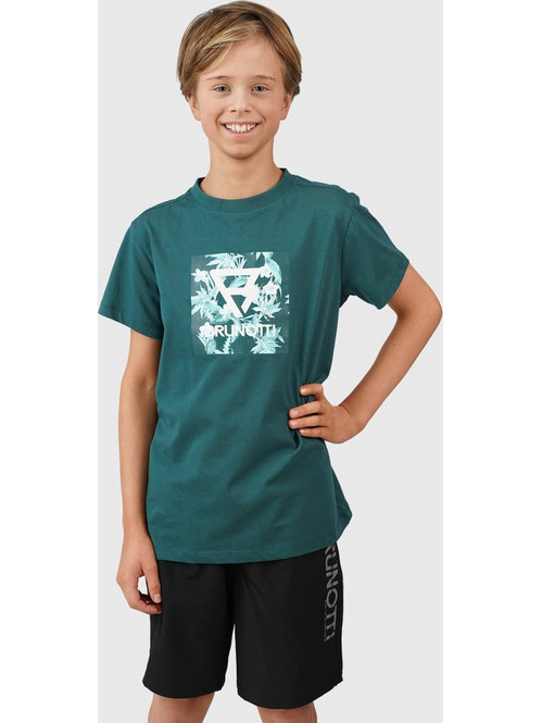 Brunotti Παιδικό T-Shirt Κοντομάνικο Πετρόλ 1-2413100591-6504