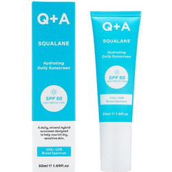 Q+A Squalane Αντηλιακή Κρέμα Προσώπου SPF50+ 50ml