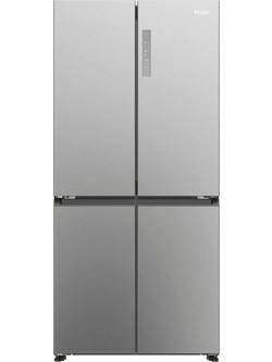 Haier HCR3818ENMM Ψυγείο Ντουλάπα 467lt No Frost Υ181.5xΠ83.3xΒ65cm Inox
