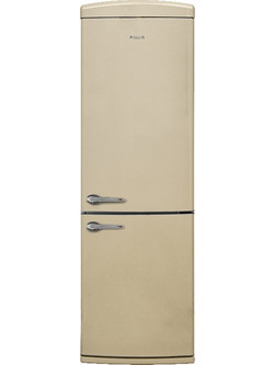 Finlux FXCARE 373020 BEE Retro Ψυγειοκαταψύκτης 331lt Full No Frost Υ186xΠ59.5xΒ65cm Μπεζ