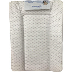 Lorelli Dots Μαλακή Αλλαξιέρα Μωρού Πλαστική 70x50cm Γκρι