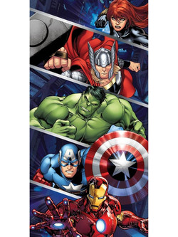 Borea Avengers Παιδική Πετσέτα Θαλάσσης Microfiber 70x140cm