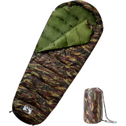 vidaXL Sleeping Bag Μονό 3 Εποχών Καφέ 94473