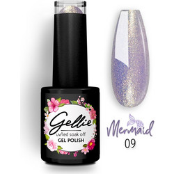 Gellie Mermaid 9 Ημιμόνιμο Βερνίκι Νυχιών 10ml