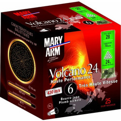 Mary Arm Volcano Φυσίγγια Συγκέντρωσης 28Cal 70mm 24gr 25τμχ