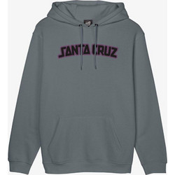 Santa Cruz Ανδρικό Φούτερ με Κουκούλα & Τσέπες Ανθρακί SCA-HDY-6108