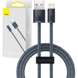 Baseus Dynamic Braided USB-A to Lightning Cable 1m Grey CALD000416