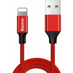 Baseus Yiven Braided USB-A to Lightning Cable 1.8m Red CALYW-A09
