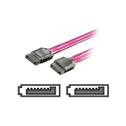 Roline 11.99.1560 Καλώδιο Σκληρού Δίσκου 7-Pin SATA III to 7-Pin SATA III 1m Red