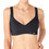 Sloggi Zero Feel Bralette Push Up χωρίς Μπανέλα Μαύρο 10186738-0004
