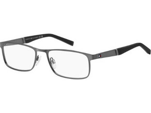 Tommy Hilfiger TH2082 R80 Ανδρικός Σκελετός Γυαλιών Οράσεως Μεταλλικός Ασημί