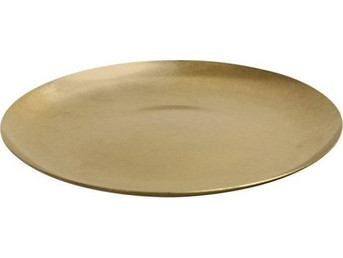 Espiel Snow Gold Πιάτο Γλυκού Ανοξείδωτο 15cm FEV211
