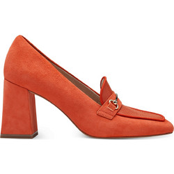 Tamaris Γόβες Suede με Χοντρό Ψηλό Τακούνι Πορτοκαλί 1-24413-42-606