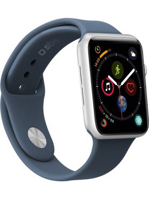 SBS Λουράκι Σιλικόνης S Blue (Apple Watch 42 / 44 / 45mm)