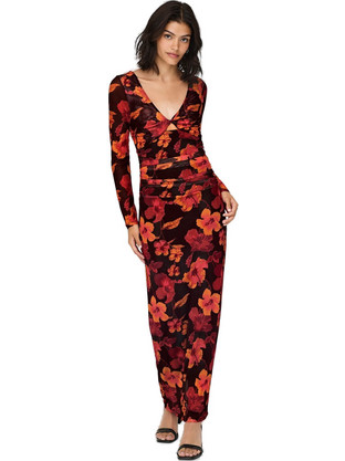 Only Paris Maxi Φόρεμα για Γάμο / Βάπτιση Καφέ 15331585