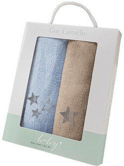 Guy Laroche Boy Stars Σετ Βρεφικές Πετσέτες 2τμχ