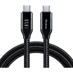 Mcdodo CA-7132 Braided USB-C to USB-C 100W 1.2m Black CA-7132