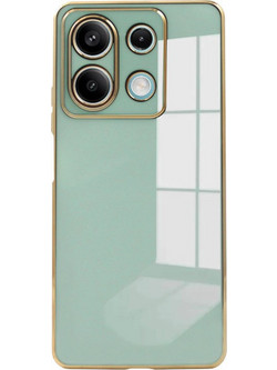 Bodycell Gold Plated Back Cover Mint Green (Xiaomi Redmi Note 13 5G)