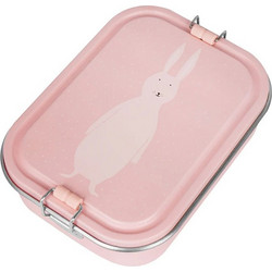 Trixie Mrs. Rabbit Ανοξείδωτο Παιδικό Δοχείο Φαγητού Ροζ 1lt