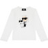 Karl Lagerfeld Παιδικό T-Shirt Μακρυμάνικο Λευκό Z30209-10P