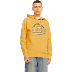 Jack & Jones Ανδρικό Φούτερ με Κουκούλα & Τσέπες Κίτρινο 12255617