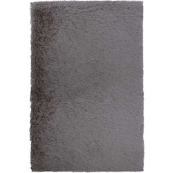 Βιοκαρπέτ Krolik Χαλί Ορθογώνιο Shaggy Γούνινο 160x230cm R04 Dark Grey