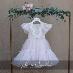 Stova Bambini Βαπτιστικό Φόρεμα 2τμχ SS24G27