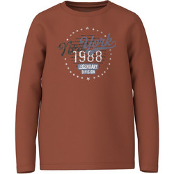 Name It Παιδικό T-Shirt Μακρυμάνικο Καφέ 13224962