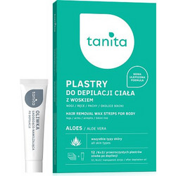 Tanita Aloe Vera Ταινίες Αποτρίχωσης για Μασχάλες & Μπικίνι 12τμχ