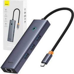 Baseus Ultrajoy USB-C Docking Station με HDMI 4K PD Ethernet